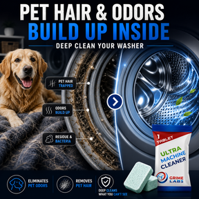 Washing Machine Cleaner Tablets — Pet Owners Edition